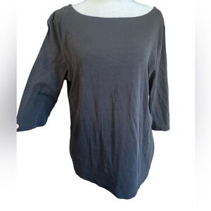 Passport classic black blouse XL